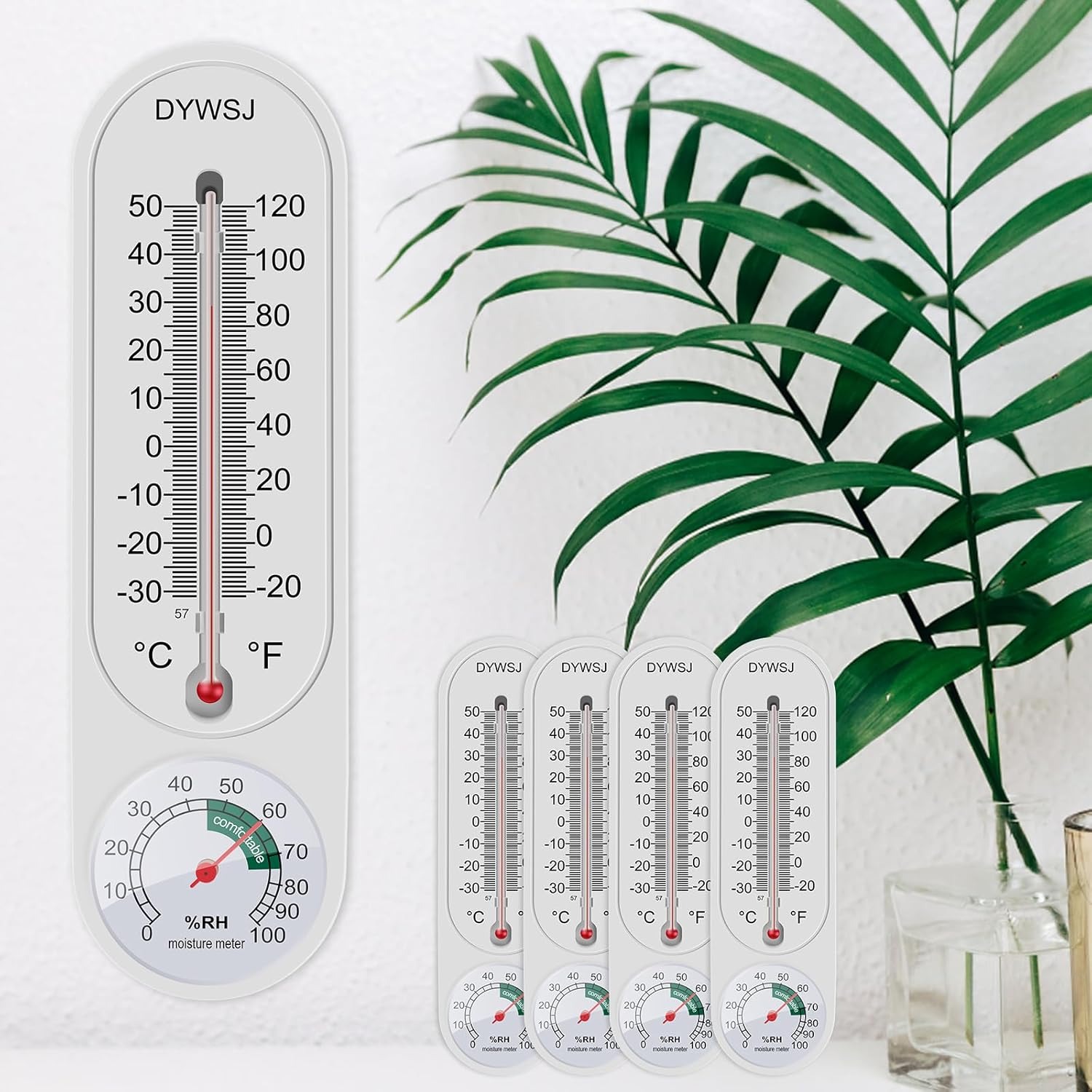 Garden Weather Station - Buiten-/binnenthermometer Hygrometer Vochtigheidsmeter Thermometers Temperatuur-vochtigheidsmeter Meter
