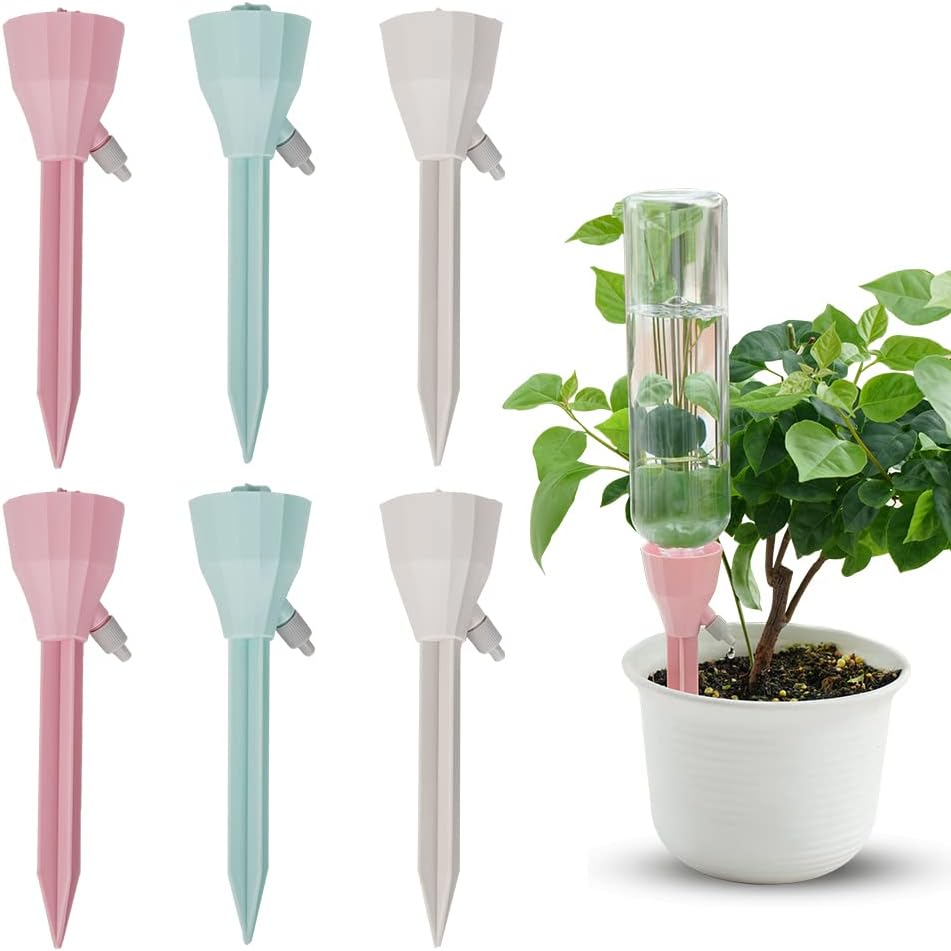 Smart Gardening - Automatisch druppelirrigatiesysteem Verstelbare waterdruppelaar Zelfwater gevend