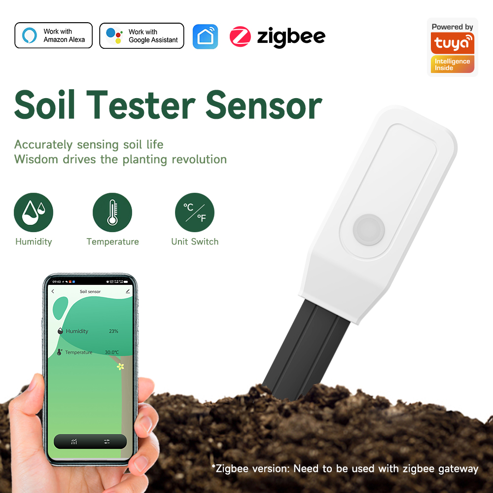 Slimme bodemtestersensor, Zigb - Smart Garden Zigbee recensie en prijs
