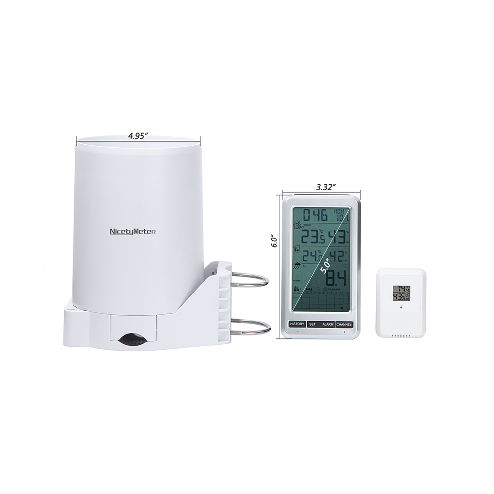 0206 RF 433mhz Draadloze kante - Garden Weather Station recensie en prijs