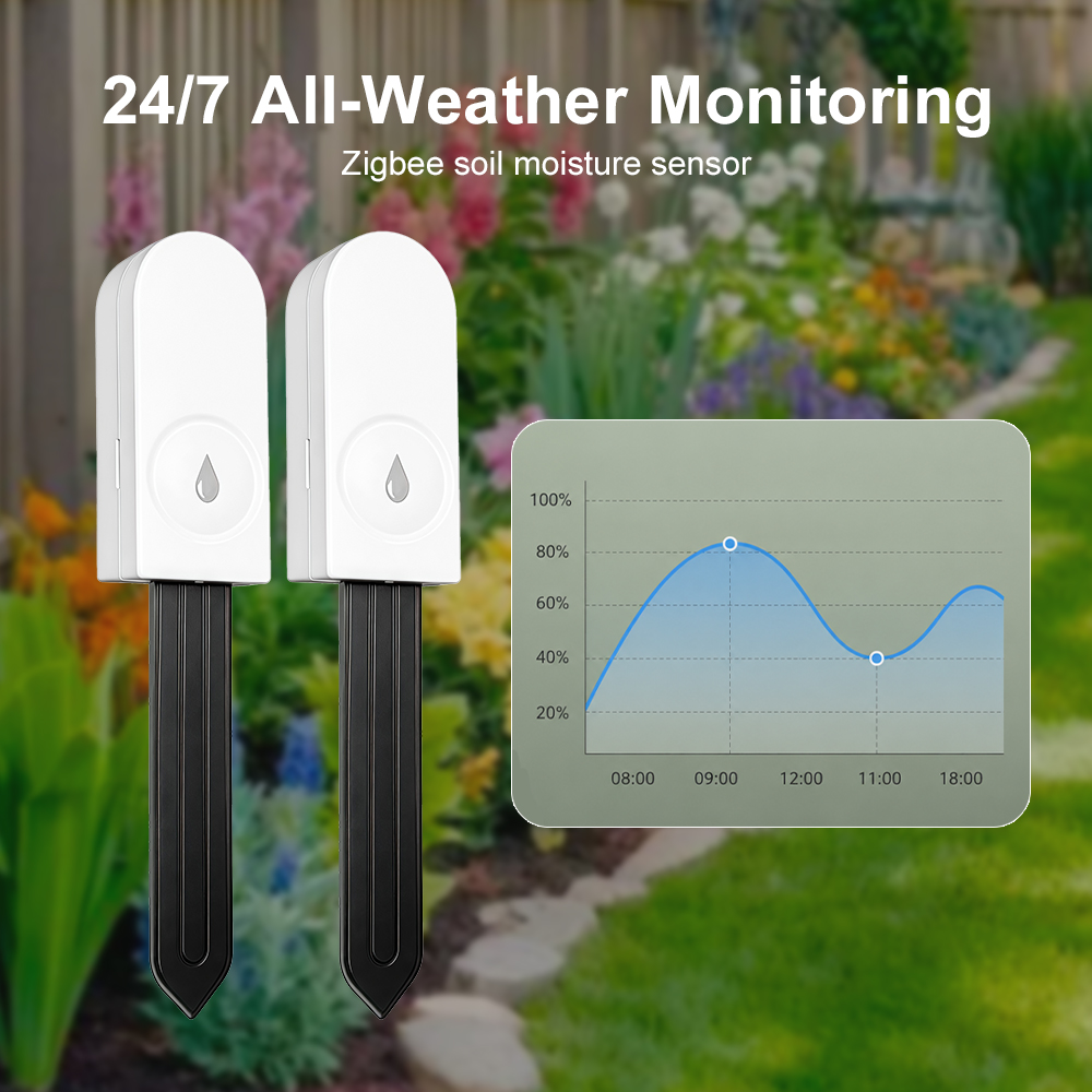 Zigbee 3.0 Bodemvochtsensor Te - Smart Garden Zigbee recensie en prijs