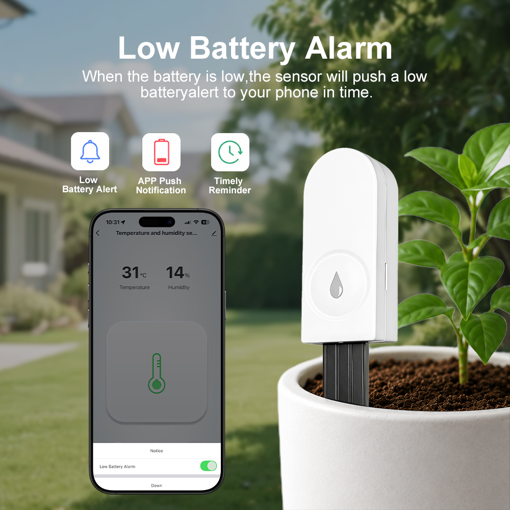 Zigbee 3.0 Bodemvochtsensor Te - Smart Garden Zigbee recensie en prijs