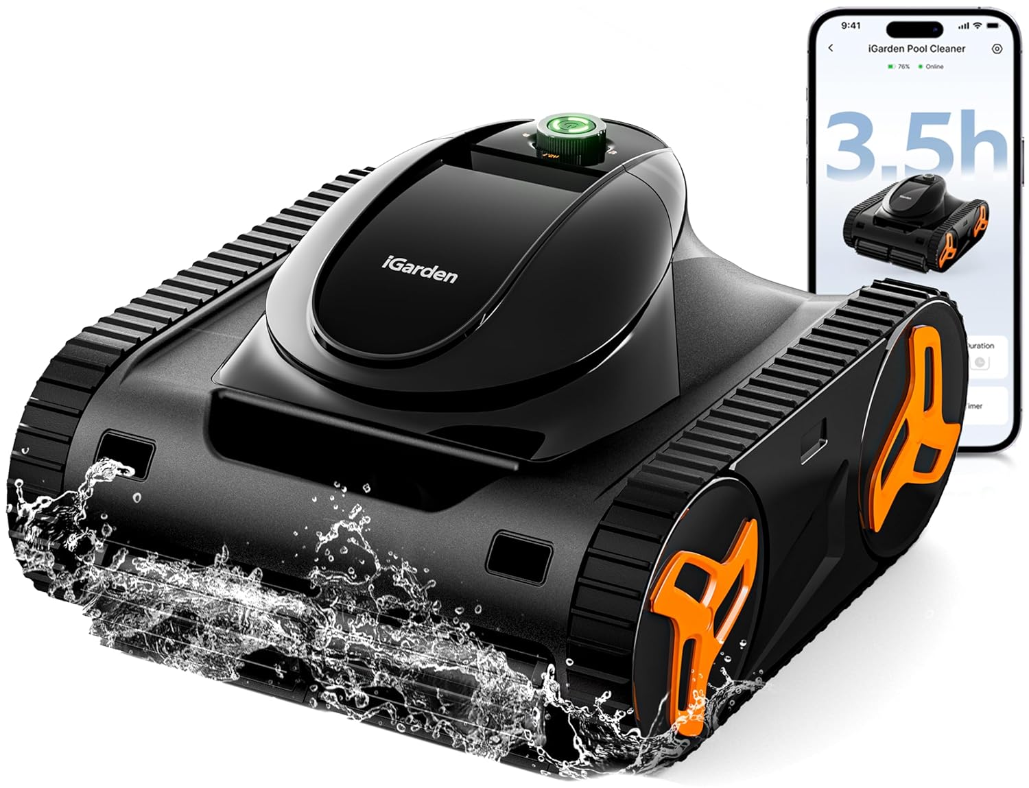 Robotische zwembadreiniger KN- - Smart Gardening recensie en prijs