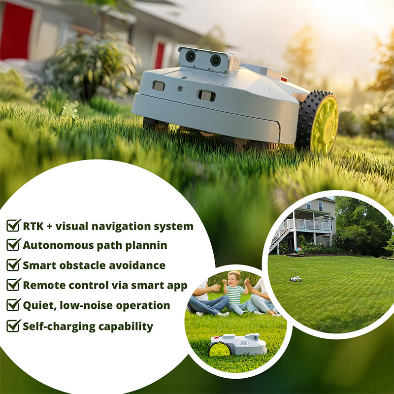 Nieuwste Mini Smart Robotgrasm - Smart Garden Trimmer recensie en prijs