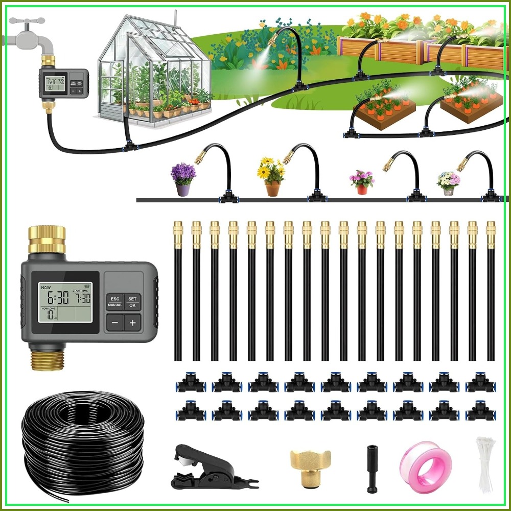 60FT druppelirrigatiesysteem m - Smart Garden Raised Bed recensie en prijs